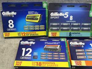 Gillette shaving products - 2