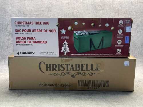 Christmas tree & bag