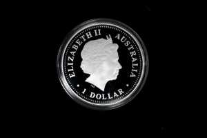 Australia's 2000 Kookaburra silver proof coin set, 2oz. - 3