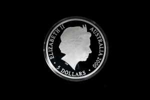 Australia's 2000 Kookaburra silver proof coin set, 2oz. - 5