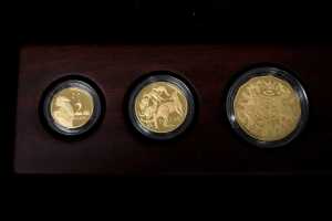 Australian 2010 six-coin gold proof set, 99.99% gold, 113.56g - 2