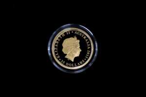 Longest Reigning Monarch 2015 $25 gold proof coin, 99.99% gold 1/4 oz - 2
