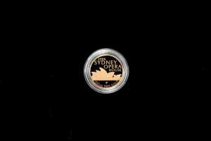 Sydney Opera House 2006 $5 gold proof coin, 1/25 oz