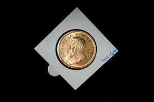 South African Krugerrand 1981 gold coin 1oz - 2
