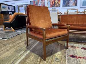 Fler Narvik mid-century three piece lounge suite - 3
