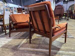 Fler Narvik mid-century three piece lounge suite - 4