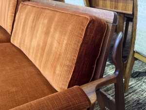Fler Narvik mid-century three piece lounge suite - 8