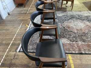 Set of four Farstrup model 213 mid-century armchairs - 5