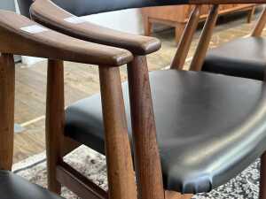 Set of four Farstrup model 213 mid-century armchairs - 6