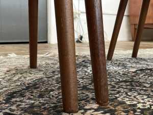 Set of four Farstrup model 213 mid-century armchairs - 7