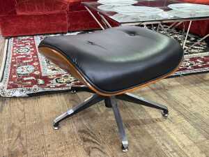 Replica Eames chair and footstool - 5