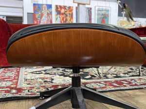 Replica Eames chair and footstool - 6