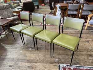 Set of four Featherston for Aristoc mid-century dining chairs - 2