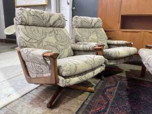 Tessa T21 mid-century three piece lounge suite - 3