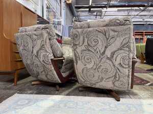 Tessa T21 mid-century three piece lounge suite - 4