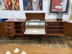 Dario Zoureff, mid-century teak sideboard - 2