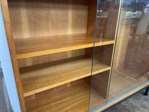 Danish teak display cabinet - 4