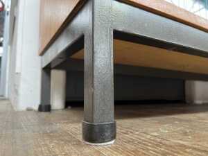 Danish teak display cabinet - 6