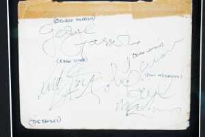 The Beatles 'Sgt Pepper's Lonely Hearts Club Band' framed memorabilia - 2
