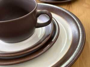 Figgjo 'Pompeii' stoneware dinner setting for four - 4