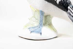 Scat Pottery glazed ceramic pelican figure, c. 1960s - 3