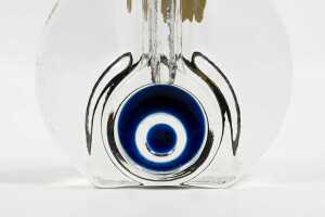 Mid-century Italian glass solifleur vase - 2
