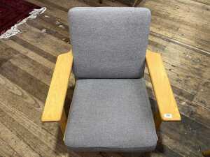 Hans Wegner GE290 plank chair reproduction - 3