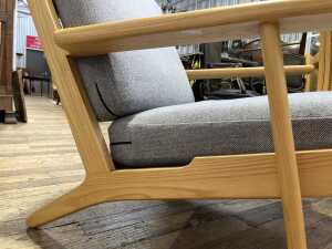 Hans Wegner GE290 plank chair reproduction - 4
