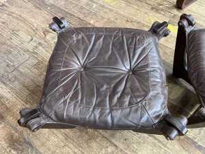 Odd Knutsen, Two Norwegian mid-century Luna footstools - 3