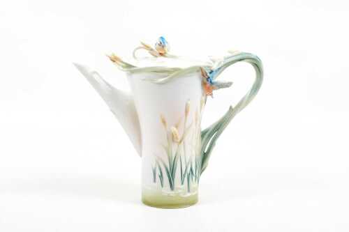 84 · Franz 'Iridescence Kingfisher' teapot