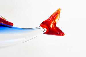 Art glass fish figure - 3