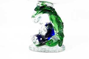Art glass fish figure - 4