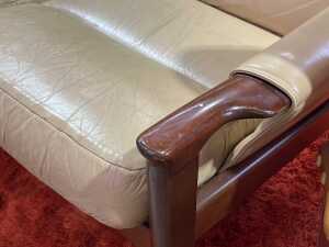 Tessa mid-century three seat sofa - 5