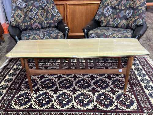 Mid-century teak coffee table