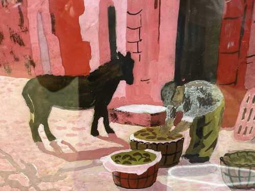 Sybil Craig (1901-1989), Spanish Street Scene, watercolour painting on paper