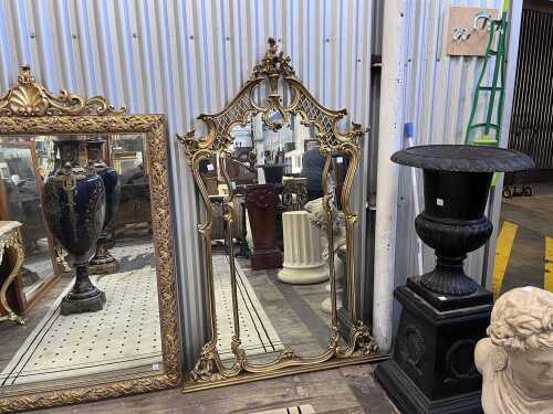 Italian Rococo style mirror, c.1950s