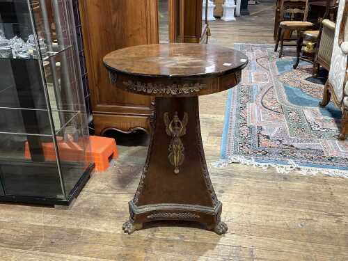 French Empire style occasional table