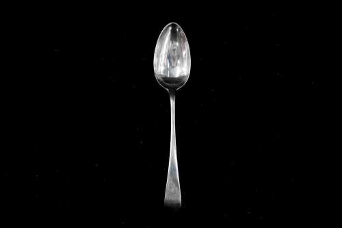 George III English sterling silver tablespoon, weight 60g