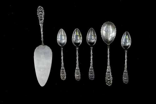 German 800 silver flatware, weight 133g