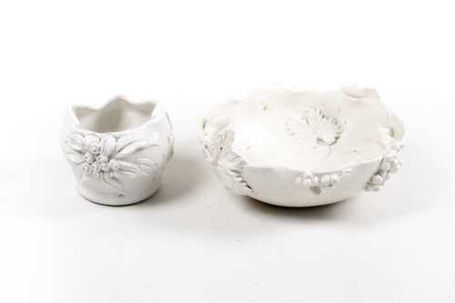 John Castle Harris, two pottery pieces
