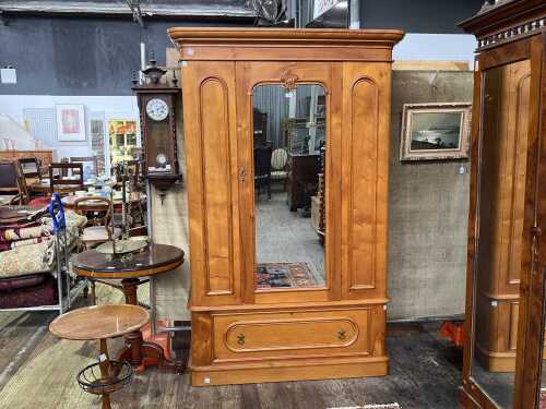 Victorian Huon pine wardrobe