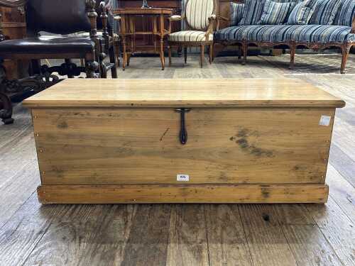 Vintage pine tool chest