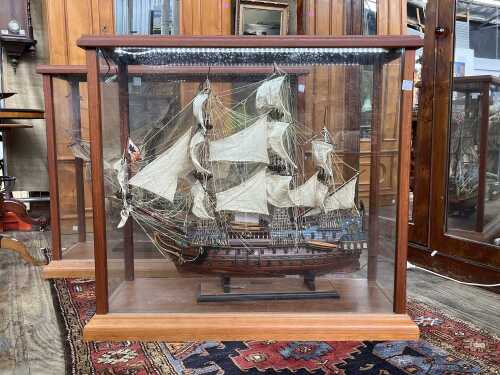 Model of the H.M.S. Victory sailing ship