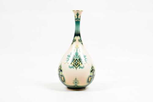 Antique Hadley's Worcester porcelain vase
