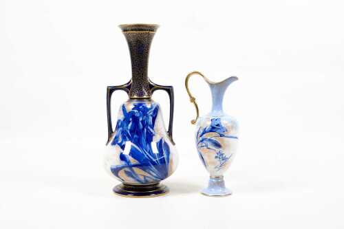 Two antique Doulton Burslem porcelain pieces