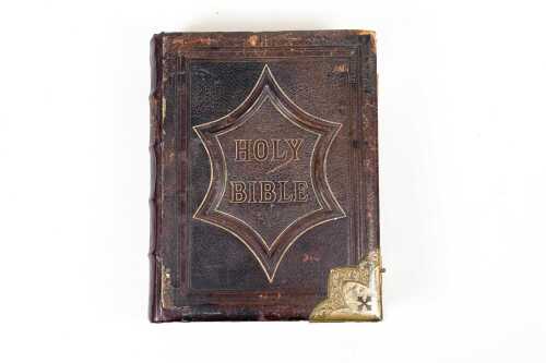Antique National Comprehensive Family Bible