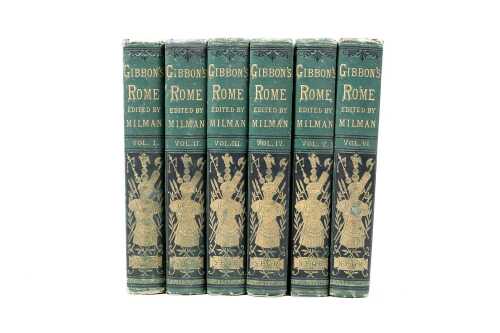 The History of the Decline and Fall of the Roman Empire Volumes I-VI by Edward Gibbon Esq