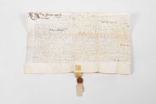 Caroline era (1625-1649) indenture