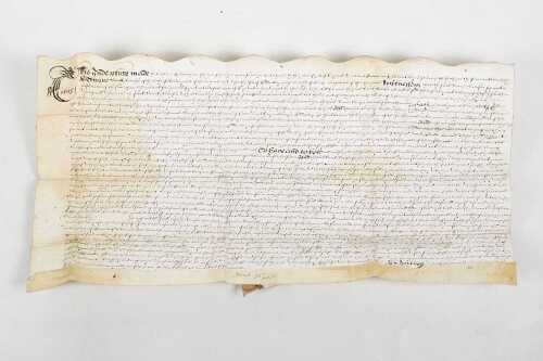 Caroline era indenture, 1648