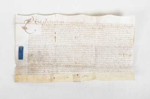 Queen Anne era indenture, 1712